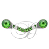 SpecSecure by ReadeREST with SWAROVSKI CRYSTALS Fern Green